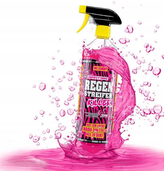 WOSHUP! PŁYN DO USUWANIA SMUG PO DESZCZU SPRAY 1l