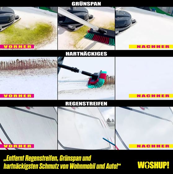 WOSHUP! PŁYN DO USUWANIA SMUG PO DESZCZU SPRAY 1l