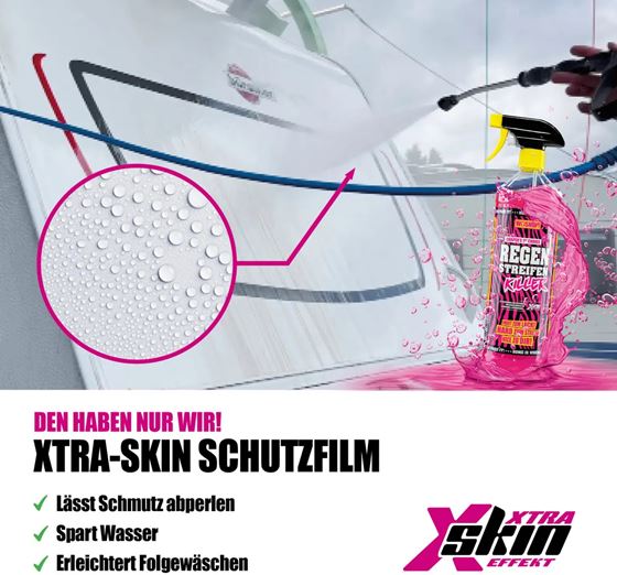 WOSHUP! PŁYN DO USUWANIA SMUG PO DESZCZU SPRAY 1l