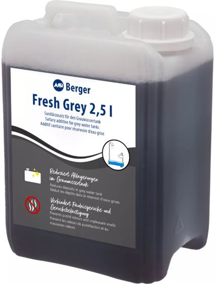 PŁYN BERGER FRESH GREY DO ZBIORNIKA SZAREJ WODY 2,5L