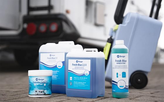 PŁYN BERGER FRESH BLUE DO KASETY TOALETY 2,5l