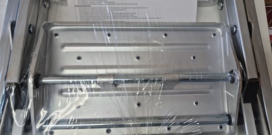 STOPIEŃ WEJŚCIOWY BERGER PODWÓJNY SKŁADANY ALUMINIOWY