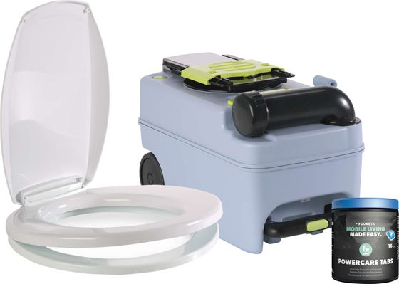 KASETA TOALETY DOMETIC RENEW ZESTAW DESKA + ZBIORNIK NA FEKALIA + TABLETKI