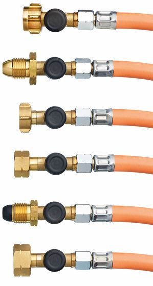 WĄŻ GAZOWY Z ZAWOREM SBS TRUMA G8