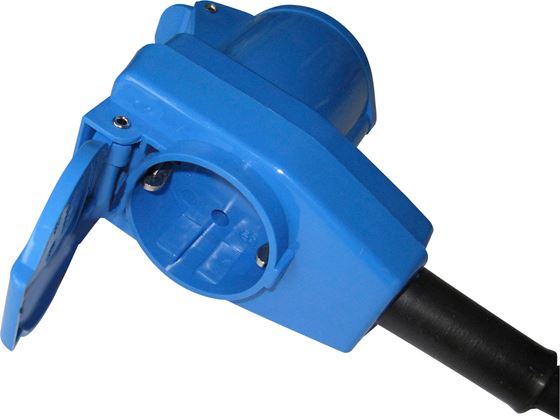 PRZYŁĄCZE CEE 1,5 m 230V-CEE KĄTOWE ŻEŃSKIE ADAPTER
