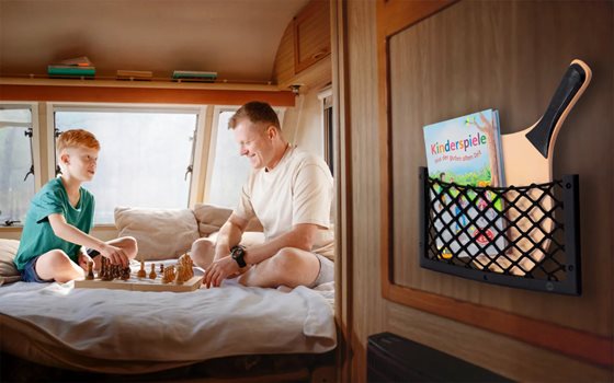 ORGANIZER BERGER M SIATKA WISZĄCA 36,6x18 cm