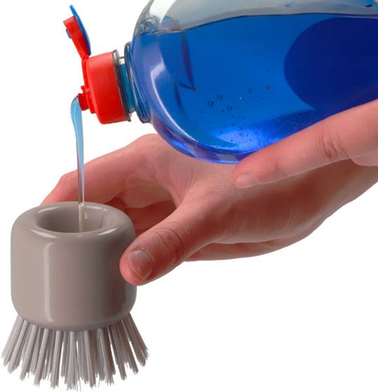 SZCZOTKA DO MYCIA NACZYŃ BERGER SZARA