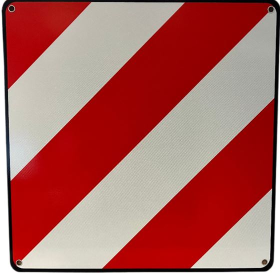 TABLICA OSTRZEGAWCZA 50x50 cm WŁOCHY HISZPANIA
