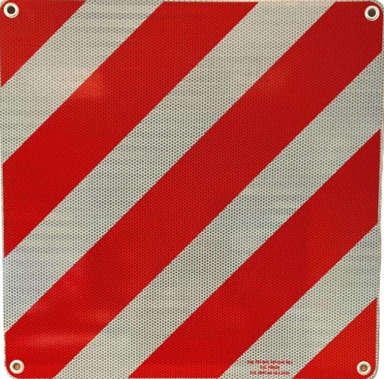 TABLICA OSTRZEGAWCZA 50x50 cm WŁOCHY HISZPANIA