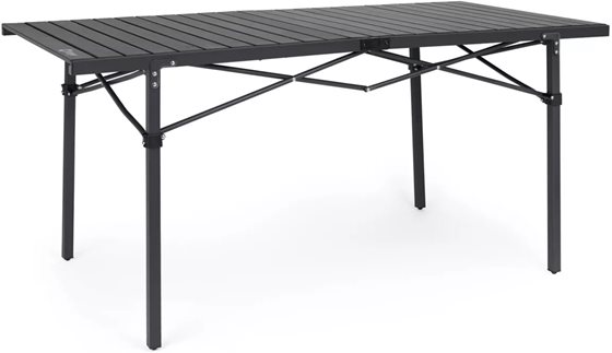 STÓŁ BERGER 141x70 cm RAVELLO ROLOWANY CZARNY