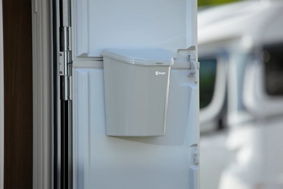 KOSZ NA ŚMIECI BERGER SZARY 6L