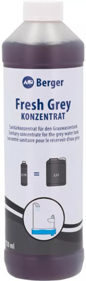 PŁYN BERGER FRESH GREY DO ZBIORNIKA SZAREJ WODY KONCENTRAT 750ml