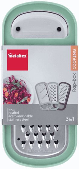 TARKA KUCHENNA Z PUDEŁKIEM 3 w 1 METALTEX