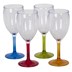 KIELISZKI DO WINA FLAMEFIELD 290 ml 4 szt.