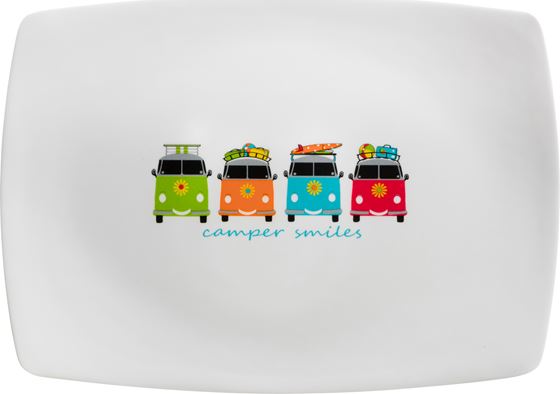 TALERZ PATERA CAMPER SMILE 35x25 cm