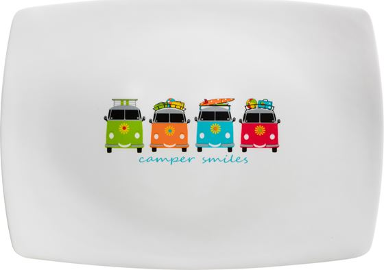 TALERZ PATERA CAMPER SMILE 35x25 cm