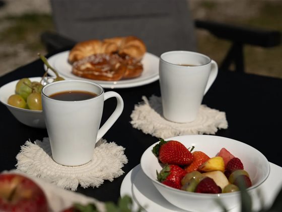 ZESTAW OBIADOWY BERGER SILENZA OPAL GLASS 16 szt.