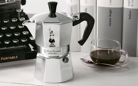 KAWIARKA BIALETTI MOKKA EXPRESS SREBRNA 130 ml