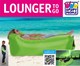 LEŻAK LAZY BAG HAPPY PEOPLE AIR SOFA TO-GO 2.0 ZIELONY 100KG