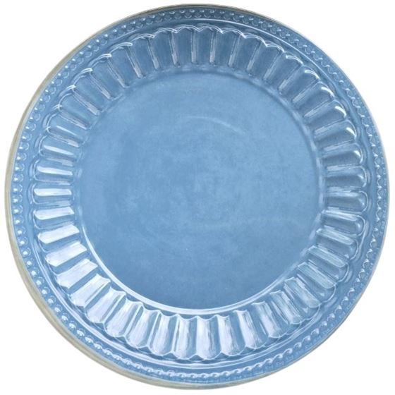 TALERZ FLAMEFIELD AMALFI VINTAGE BLUE DESEROWY 1 szt.