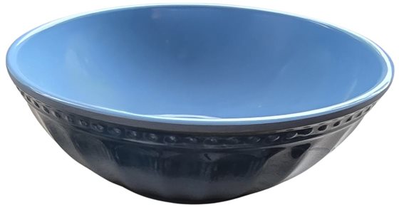MISKA FLAMEFIELD AMALFI VINTAGE BLUE OBIADOWY 1 szt.