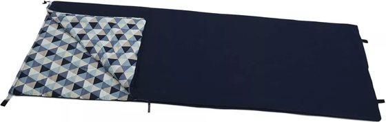 ŚPIWÓR BERGER FLEECE COMFORT 100G PRAWY 210x80 cm