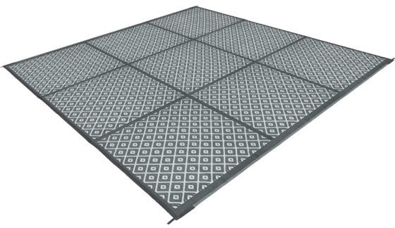 MATA PODŁOGOWA 250x250 BERGER SQUARE SZARA