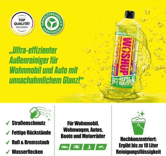 WOSHUP! PŁYN DO CZYSZCZENIA UNIWERSALNY KONCENTRAT 1l