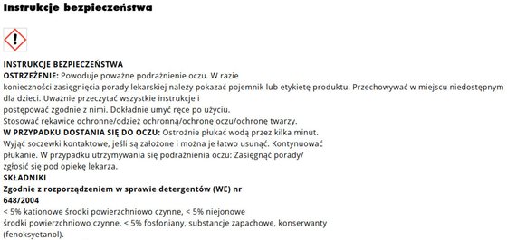WOSHUP! PŁYN DO CZYSZCZENIA UNIWERSALNY KONCENTRAT 1l