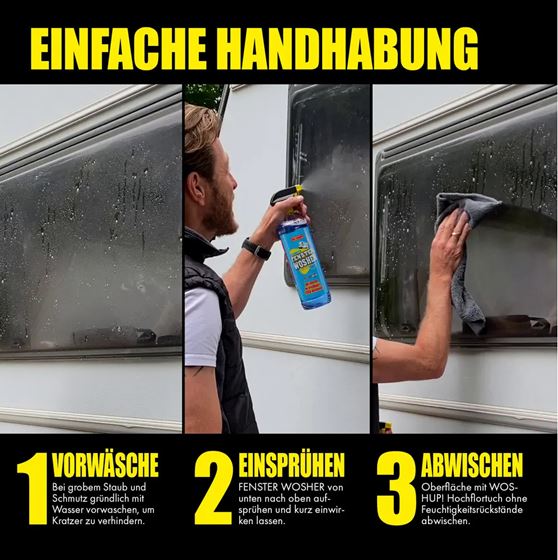 WOSHUP! PŁYN DO MYCIA SZYB SPRAY 1l