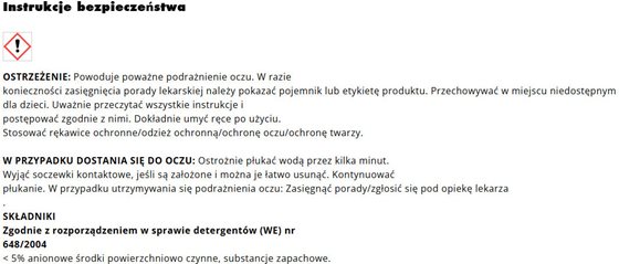 WOSHUP! PŁYN DO MYCIA SZYB SPRAY 1l