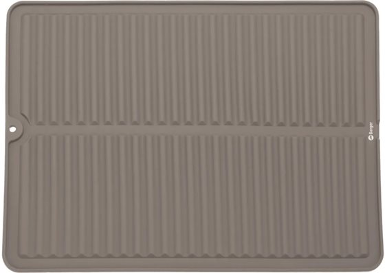 OCIEKACZ DO NACZYŃ BERGER MATA SILIKONOWA SZARA