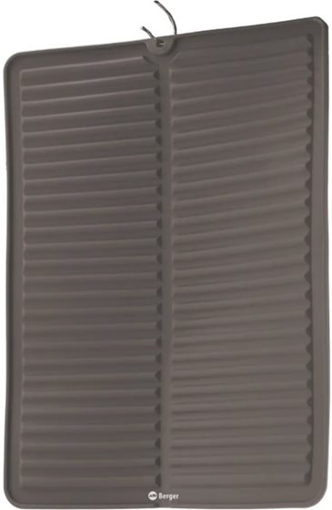 OCIEKACZ DO NACZYŃ BERGER MATA SILIKONOWA SZARA