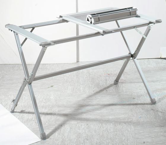 STÓŁ BERGER 115x78,5 cm BLAT SKŁADANY SZARY