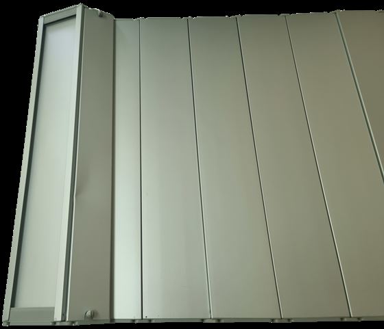 STÓŁ BERGER 115x78,5 cm BLAT SKŁADANY SZARY