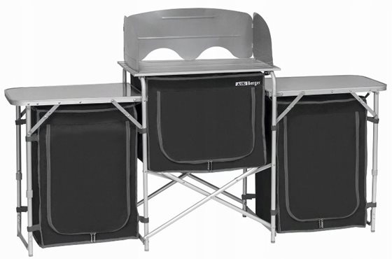 SZAFKA BERGER CZARNA KUCHENNA XL OUTLET