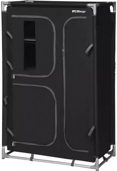 SZAFKA BERGER CZARNA KUCHENNA L OUTLET