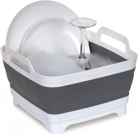 MISKA BERGER UMYWALKA SKŁADANA WIADRO Z ODPŁYWEM