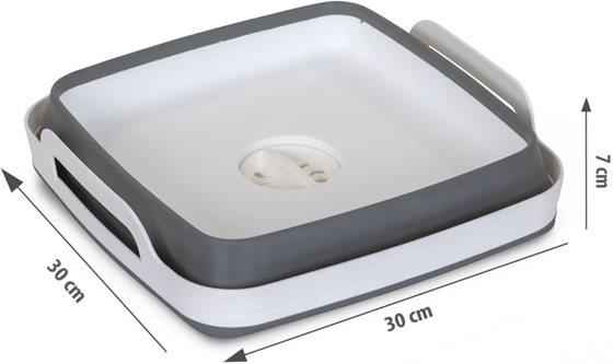 MISKA BERGER UMYWALKA SKŁADANA WIADRO Z ODPŁYWEM