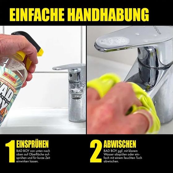 WOSHUP! PŁYN DO USUWANIA KAMIENIA I OSADÓW Z MYDŁA SPRAY 1L