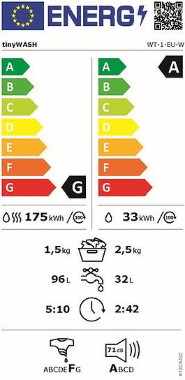 PRALKO-SZUSZARKA TINY WASH WT-1EU