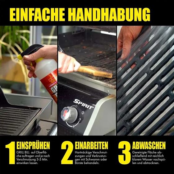 WOSHUP! PŁYN DO CZYSZCZENIA GRILLA SPRAY 1l