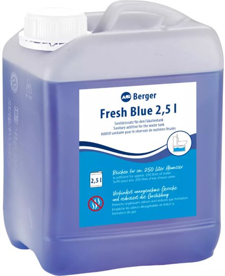 PŁYN BERGER FRESH BLUE DO KASETY TOALETY 2,5l