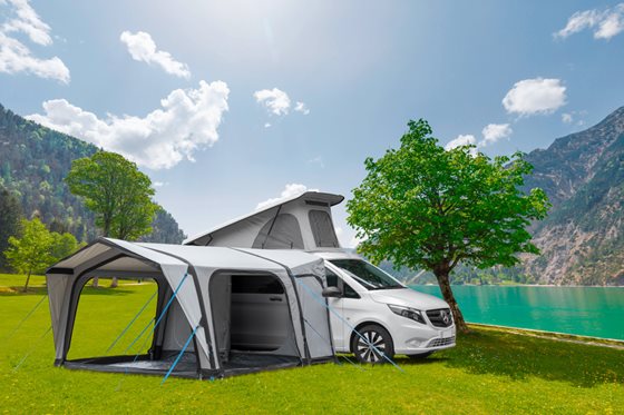 PRZEDSIONEK BRUNNER WISE AIR TECH 380x280 cm h190-240 cm