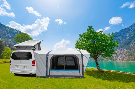 PRZEDSIONEK BRUNNER WISE AIR TECH 380x280 cm h190-240 cm