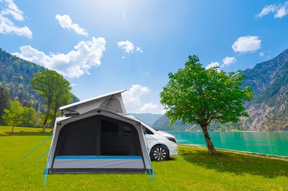 PRZEDSIONEK BRUNNER WISE AIR TECH 380x280 cm h190-240 cm