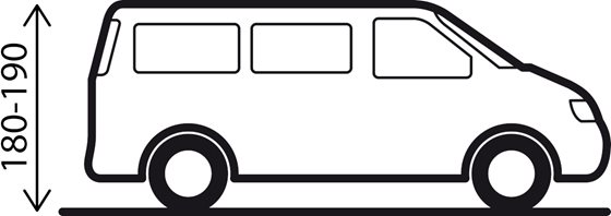 PRZEDSIONEK BRUNNER INDIPENDENCE TYLNY DO VANÓW h180-190 cm