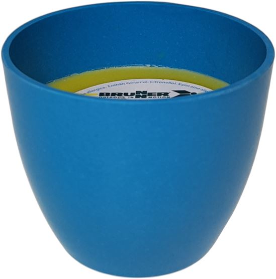 ŚWIECZKA NA KOMARY BRUNNER OLEJEK CYTRYNOWY 12GR NIEBIESKA