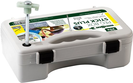 ŚLEDZIE BRUNNER SET PEG BOX STICK PLUS 25 cm 20 szt. ZESTAW W WALIZCE