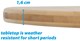 STÓŁ BRUNNER CAMPERKING R BAMBOO ŚR.90 cm